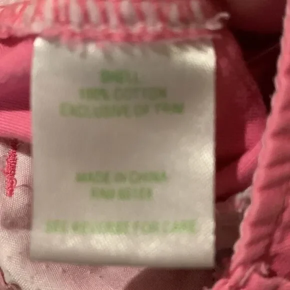 Lilly Pulitzer Callahan pink shorts. 00